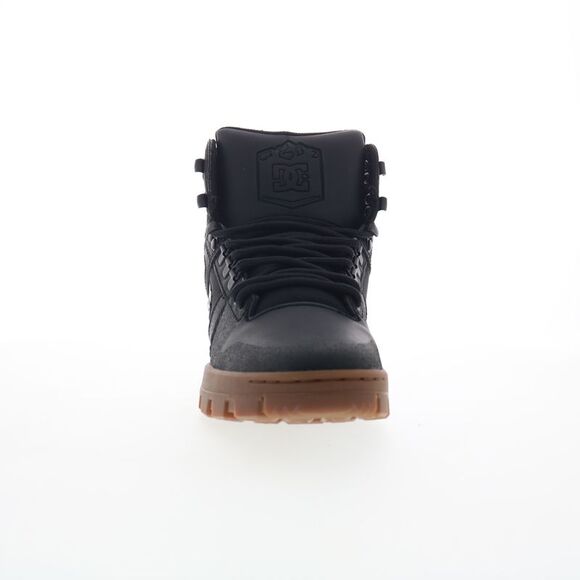 DC Mens Pure High-Top Water Resistant Black Shoes (NWT)